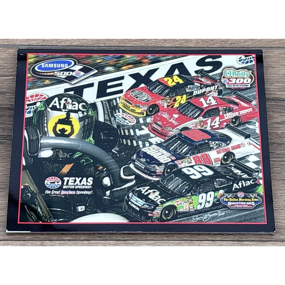 2009 Texas Motor Speedway Samsung 500 Official Collector's Edition Race Program